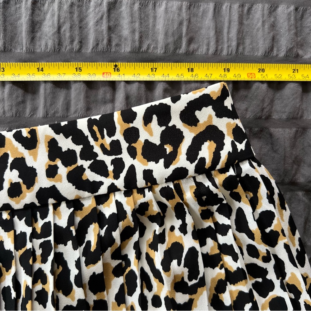 NWT J. Crew Leopard Print Skirt Womens Sz 18 - Picture 13 of 15